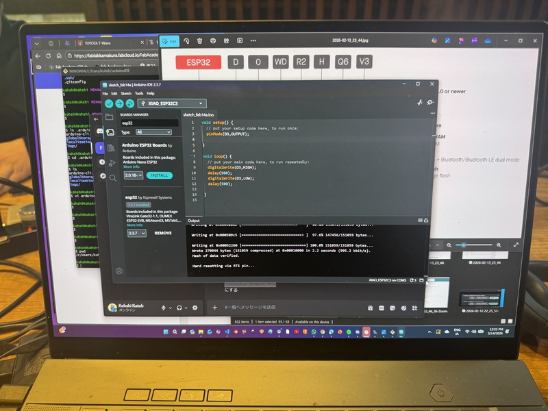 coding in Arduino IDE