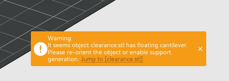 still there was a warning