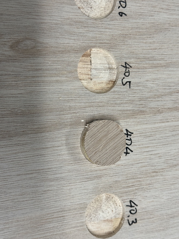 Pocket size check result