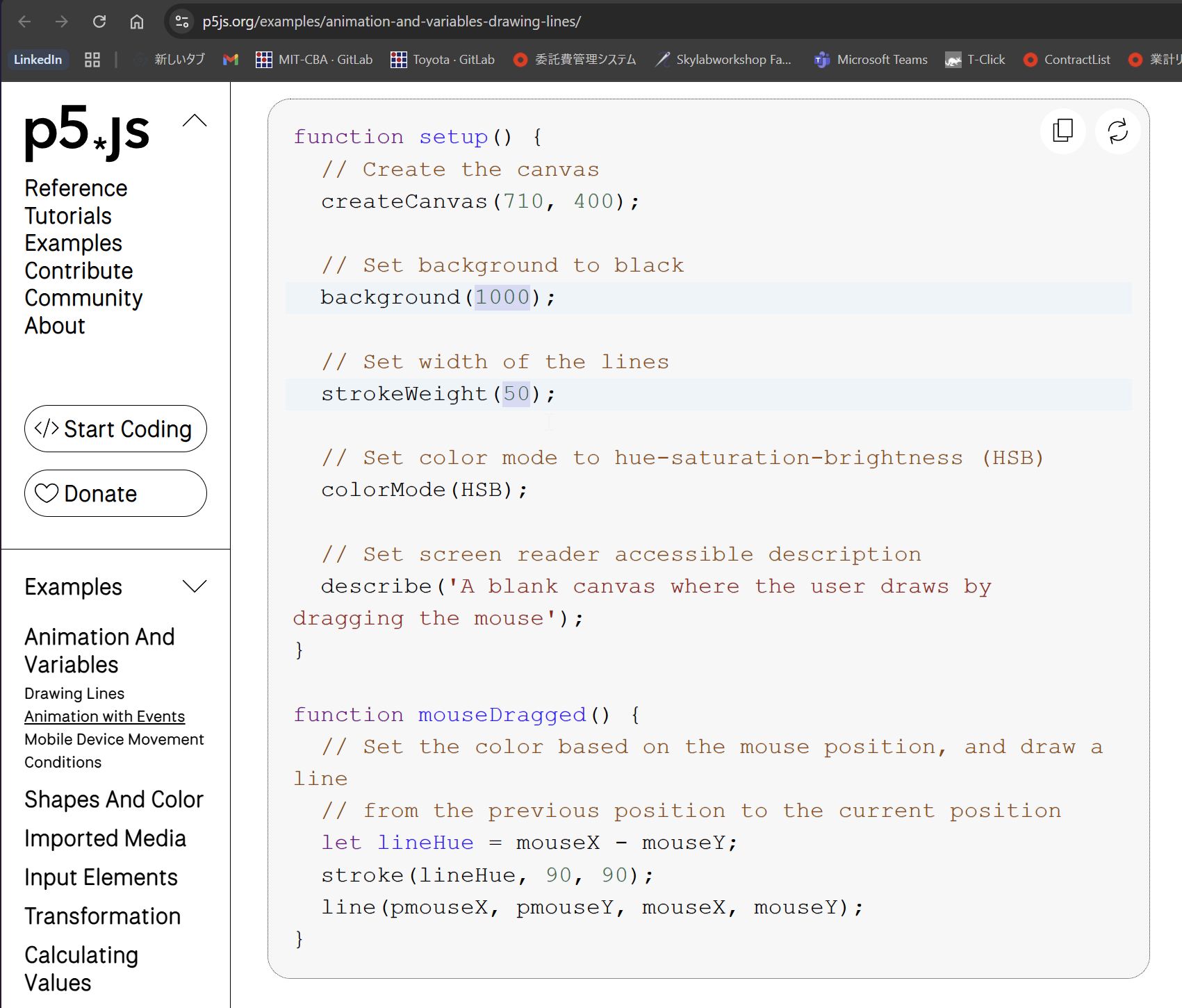 code modification