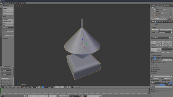 blender stl import