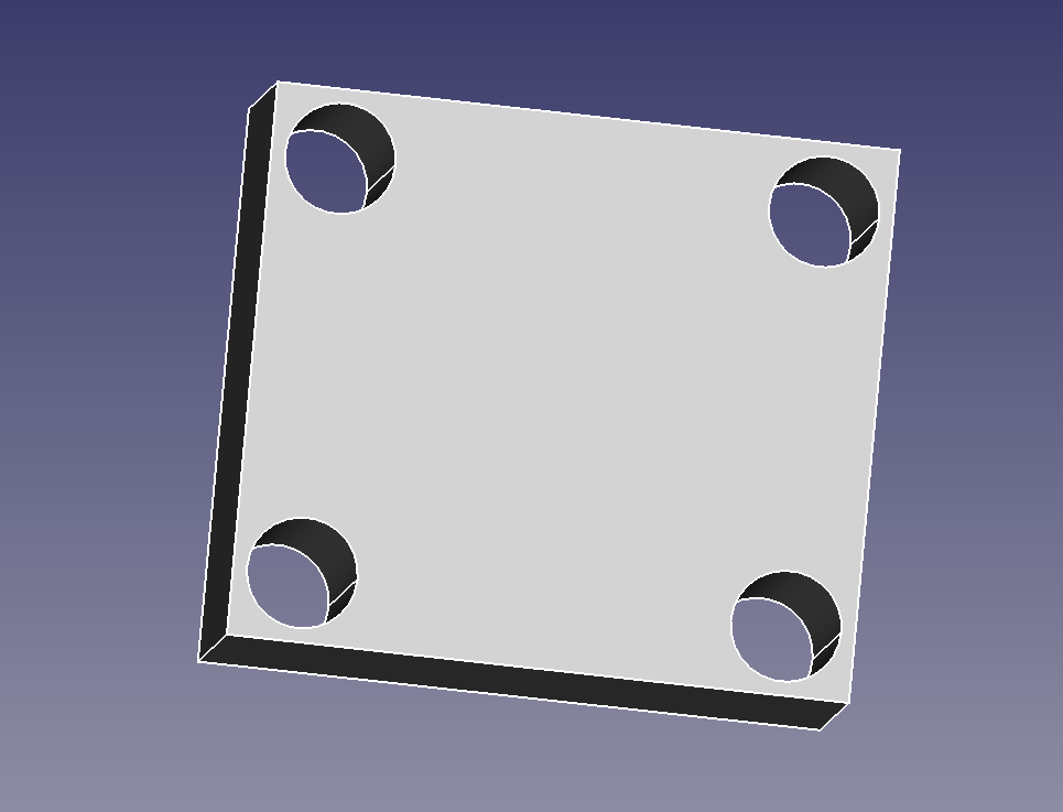 Model after parameter change