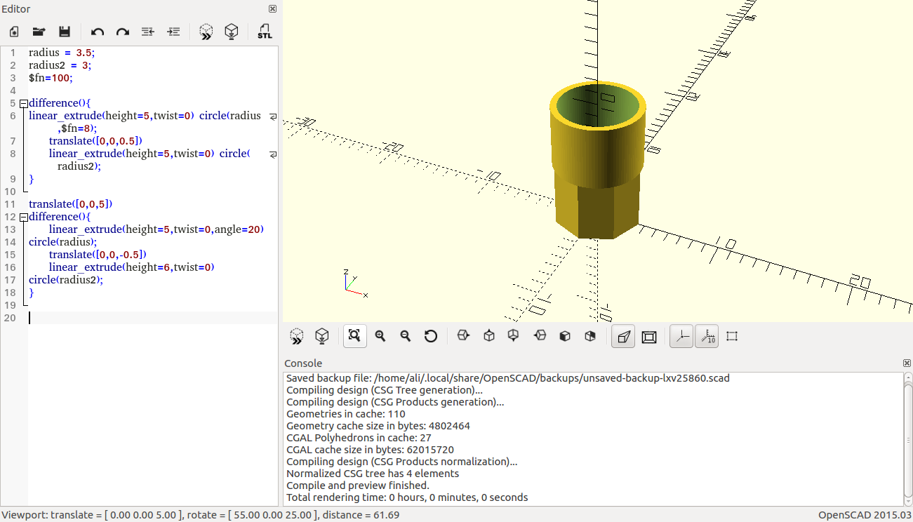 Openscad2