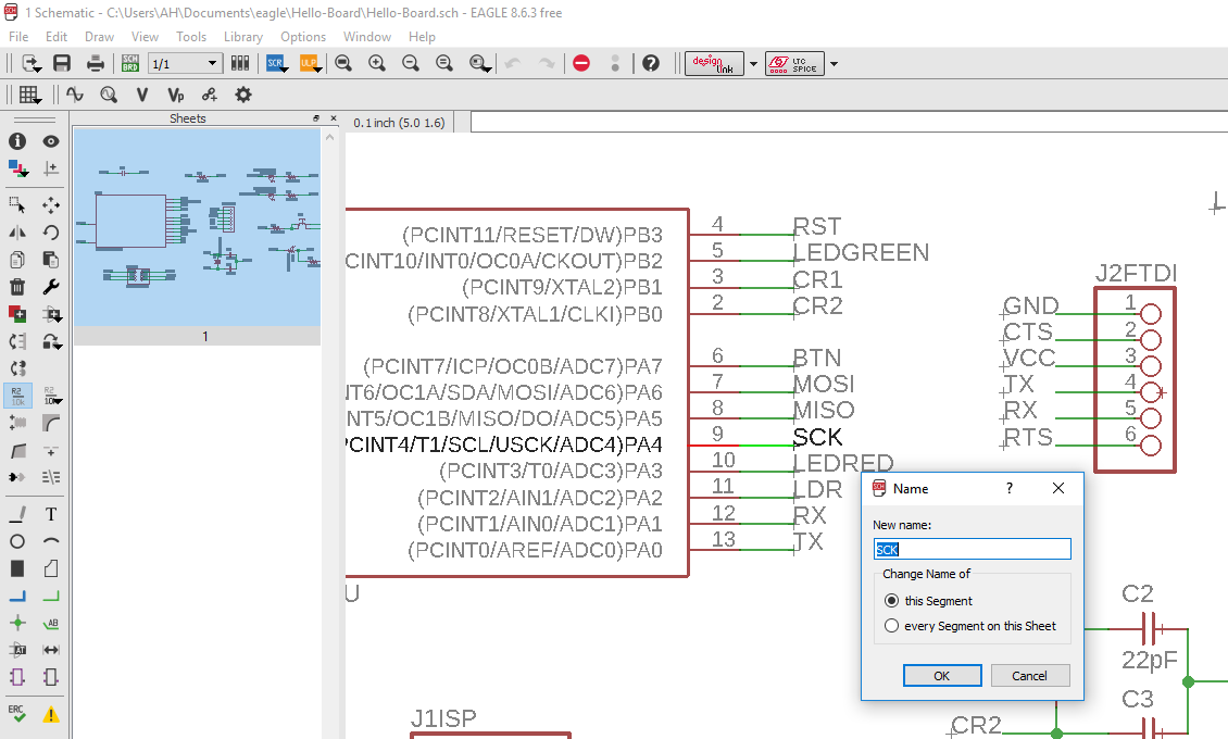 Connecting Components