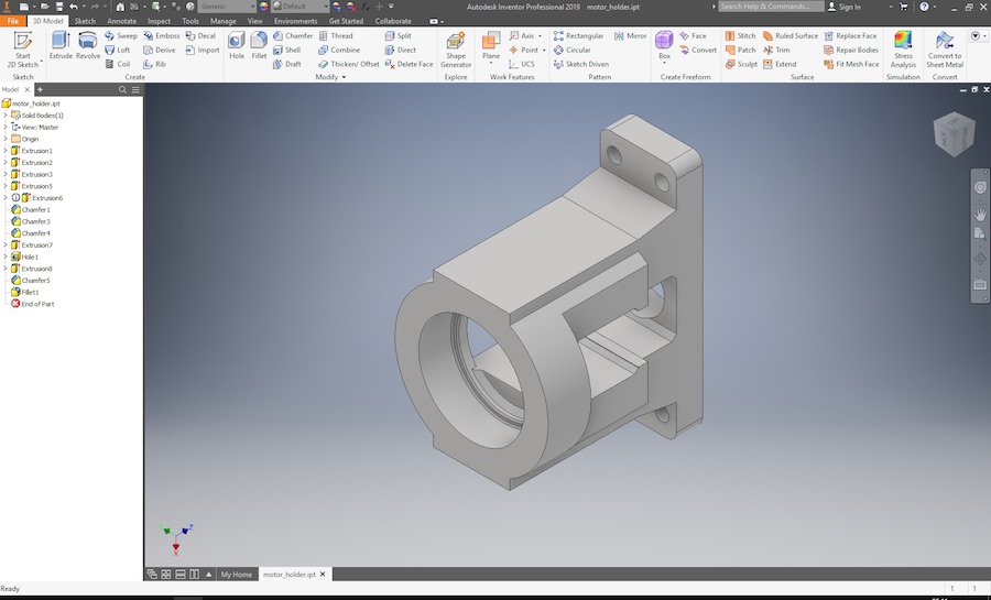 the basic shape of the frame parts