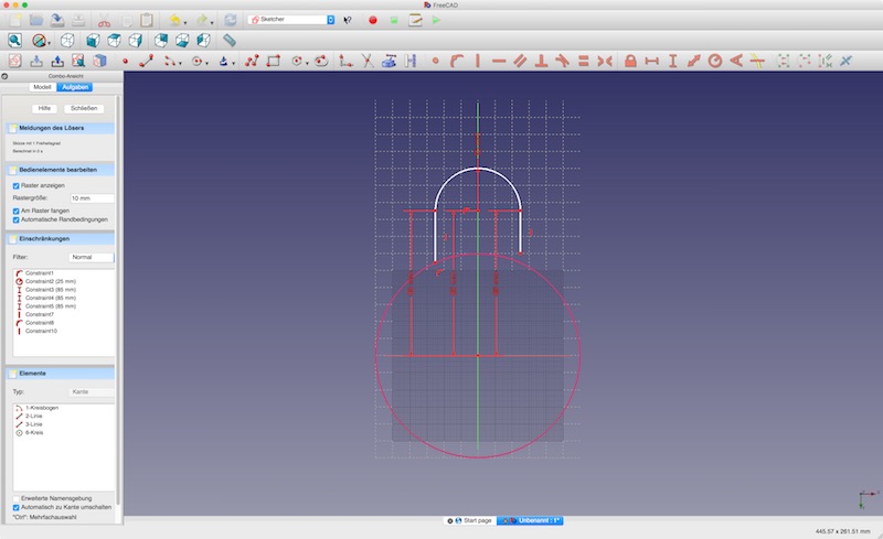 FreeCAD GUI