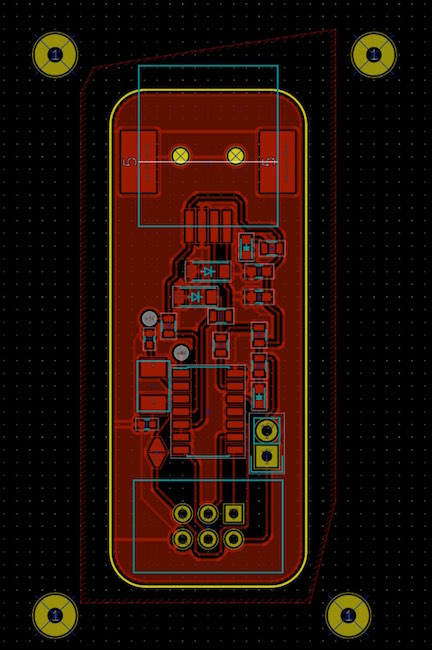 PCB final top layer