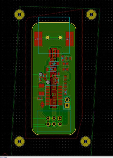 PCB final bottom layer