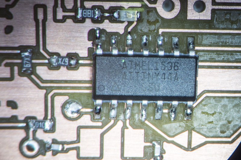 Soldered some more parts