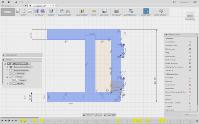 Fusion TableDesign 