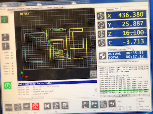 Milling step 1