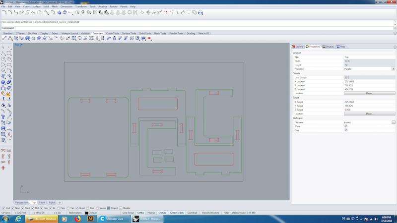 Rhino step 1