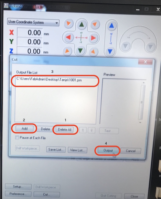 Setting CNC Mill