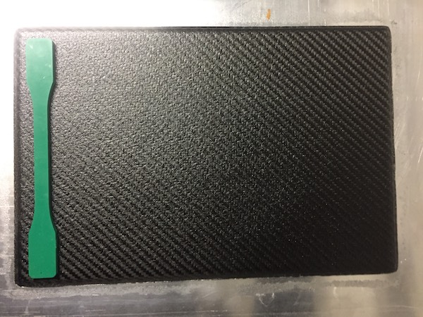 typical carbon fibre samples produced