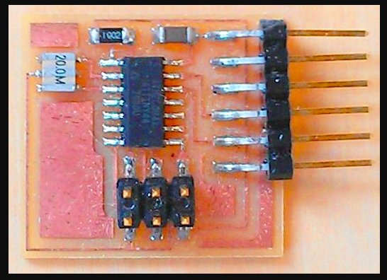 components on Neil's board