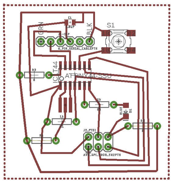 polygon border and my traces