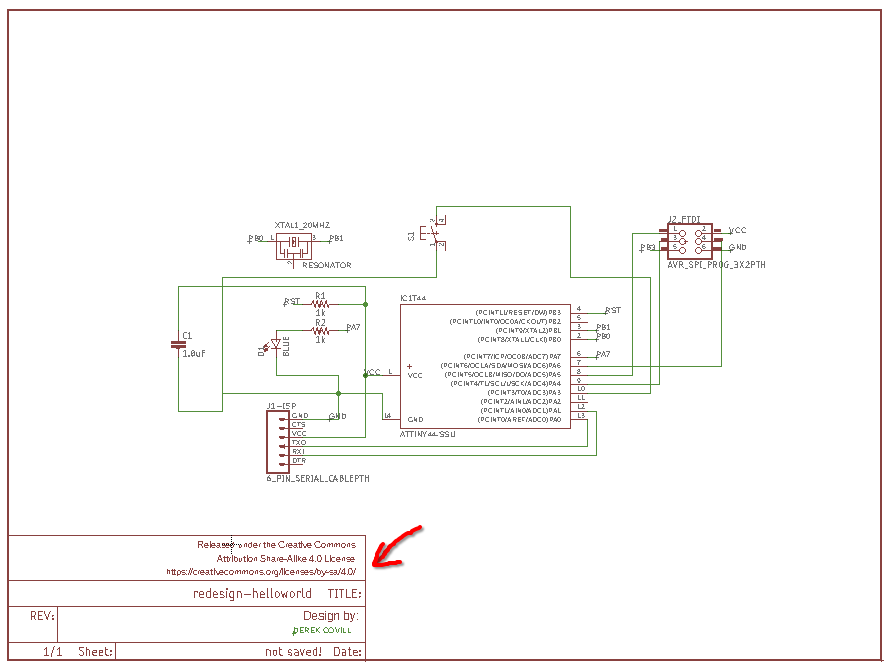 my early schematic