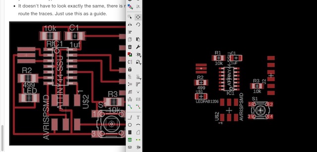 Arrange components