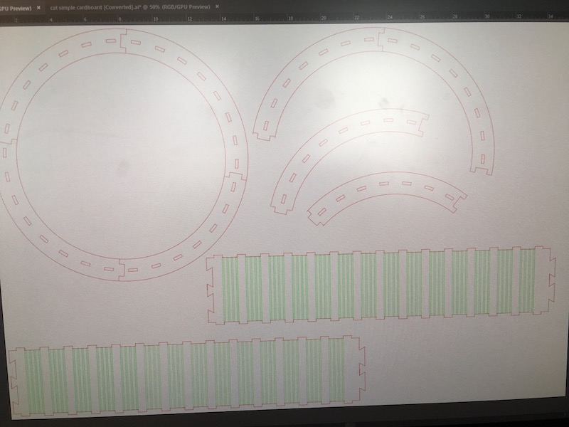 Setting up lasercut file