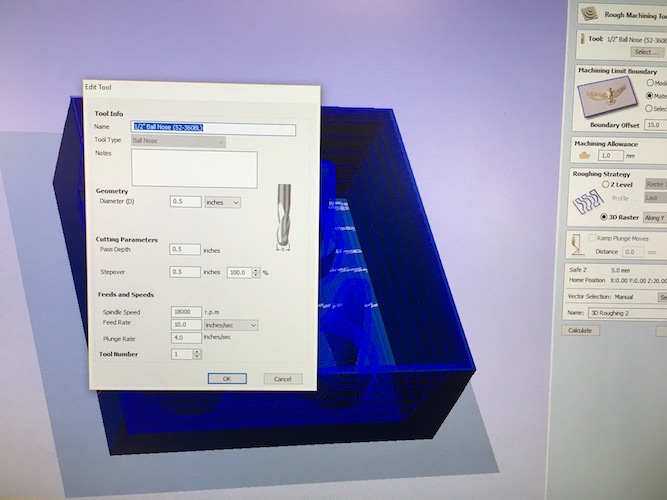 Roughing Toolpath