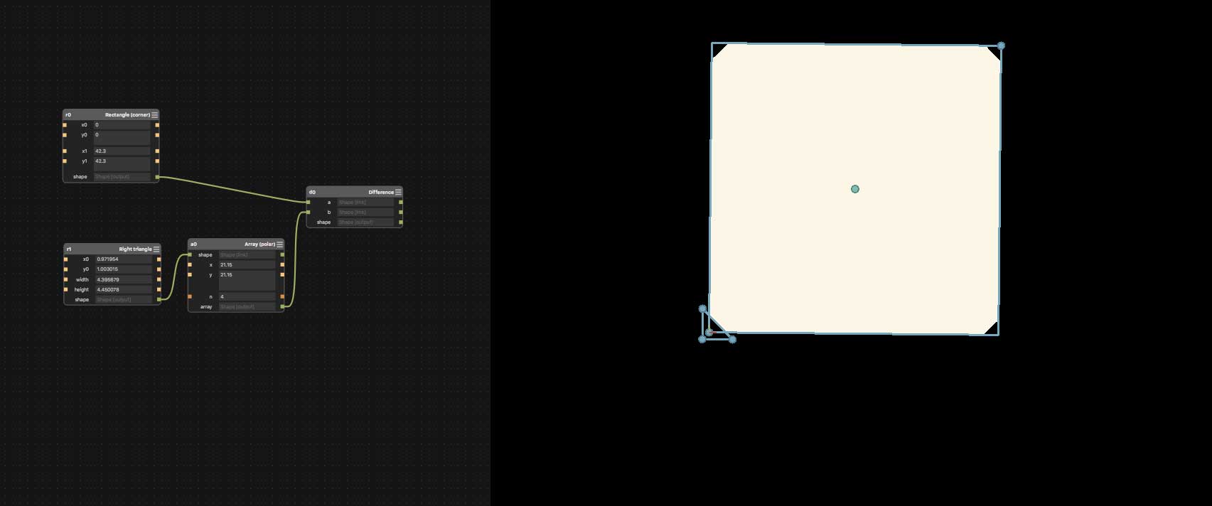 Antimony - array node