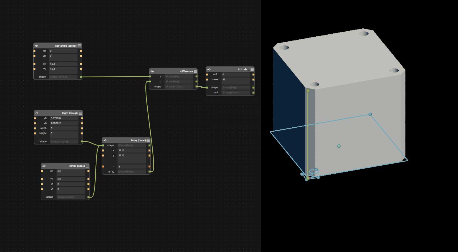 Antimony - extrude