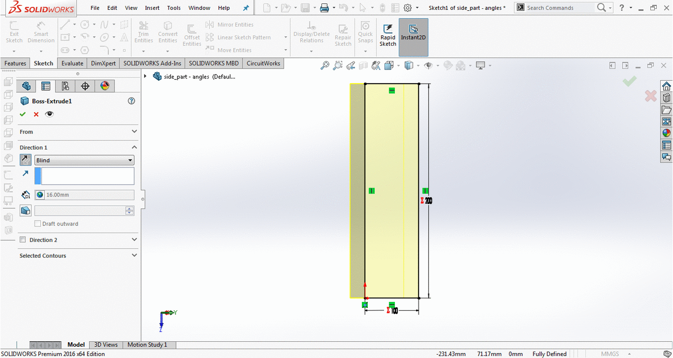 side wall making