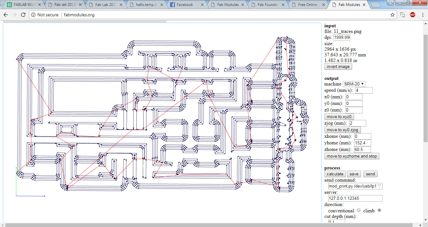 fab modules traces