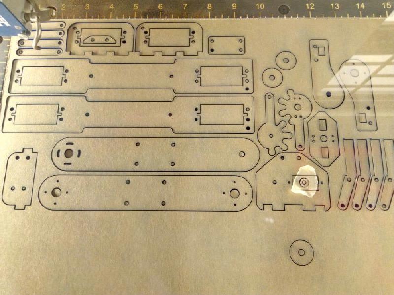 laser cutted parts