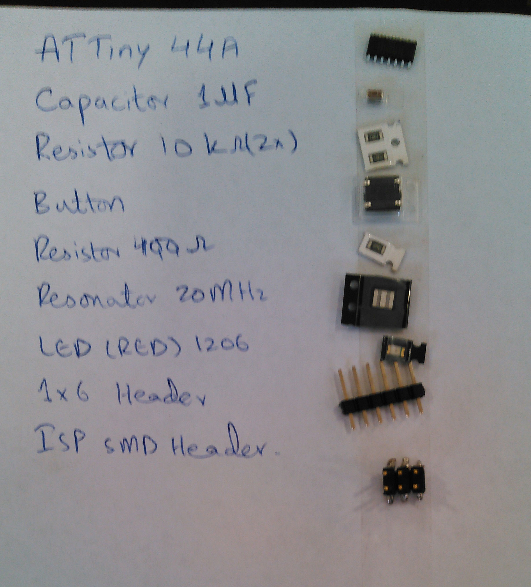 component arrangement