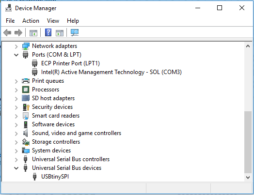 device manager