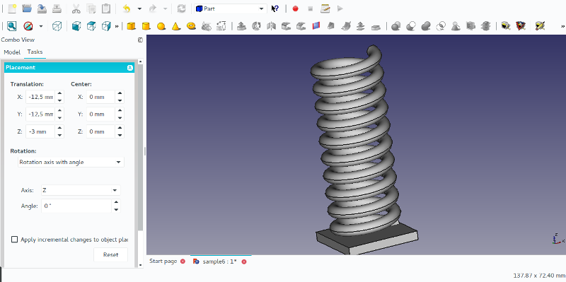 Img: FreeCAD design-3