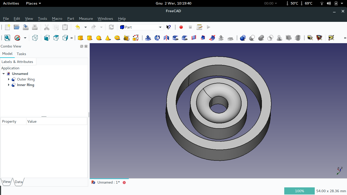 Img: inner & outer ring