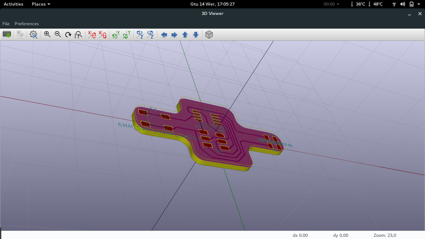 Img: 3D view of the board