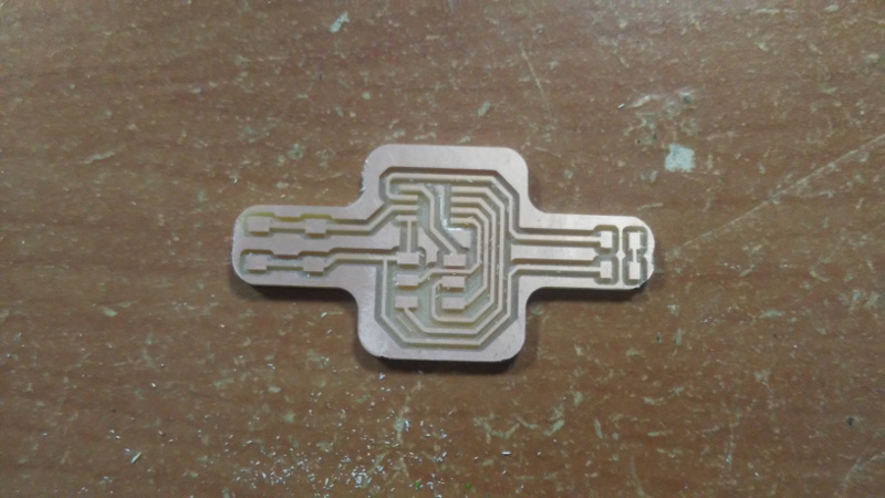 Img: full PCB printed