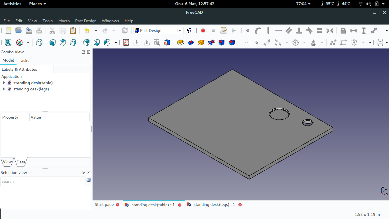 Img: Designing top view