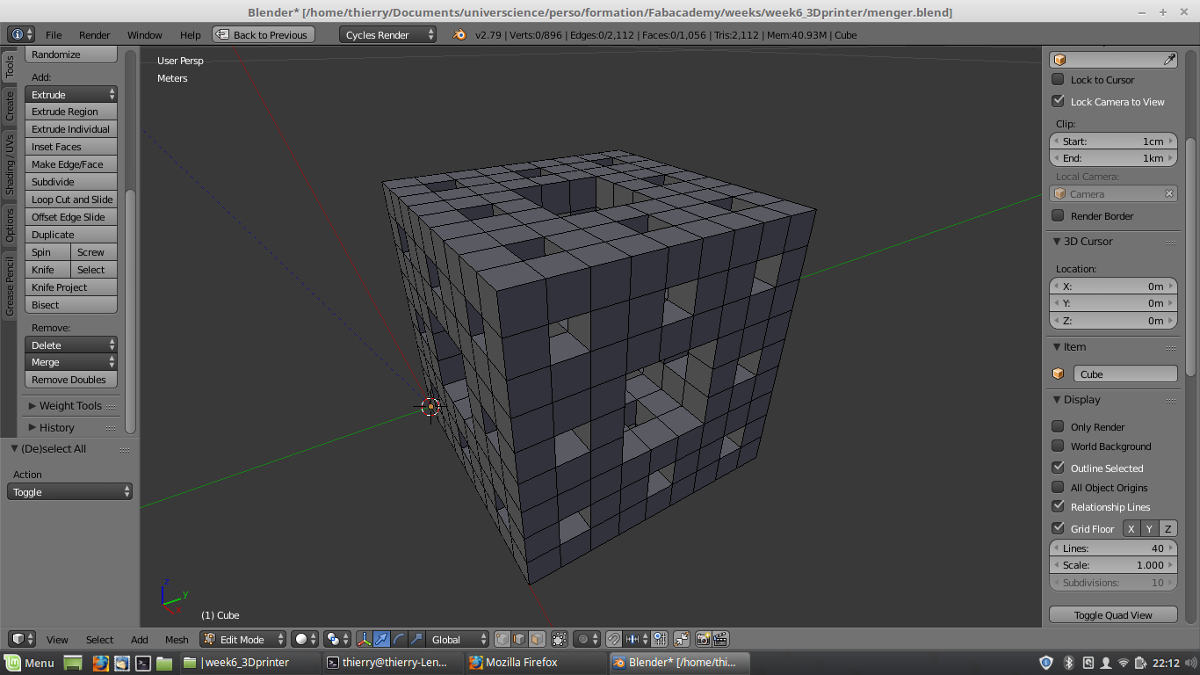 Menger sponge