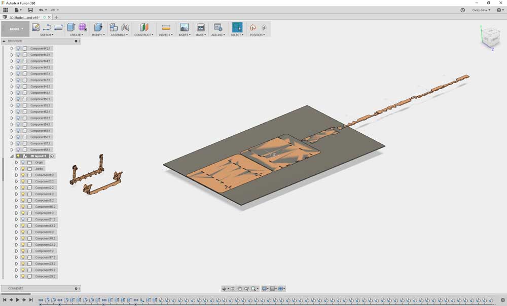 Laptopstand modelling