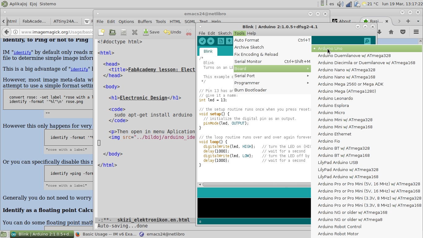  bildo de IDE-a Arduino