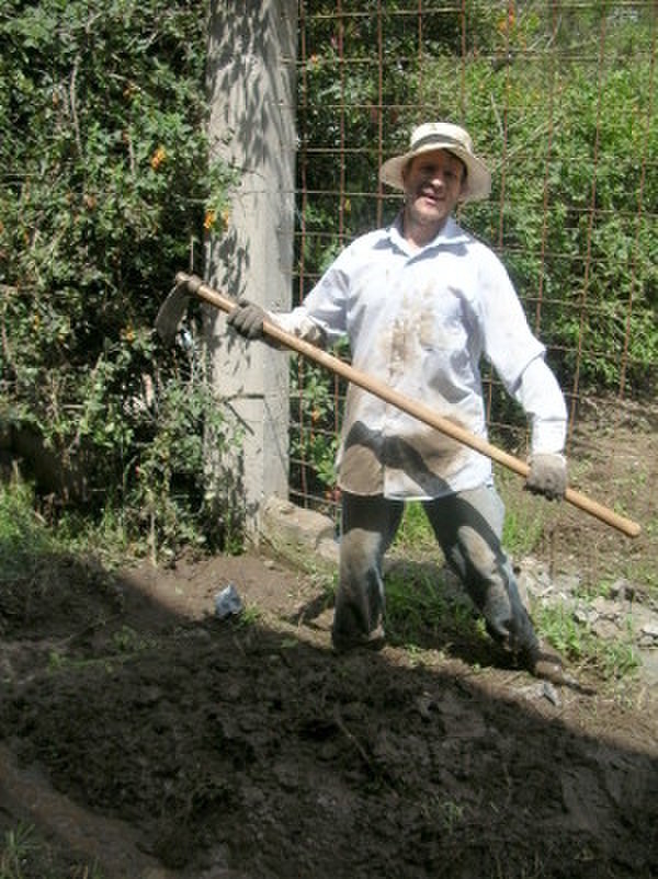 Mi labori la kampon