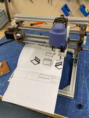 frame & supports cad model