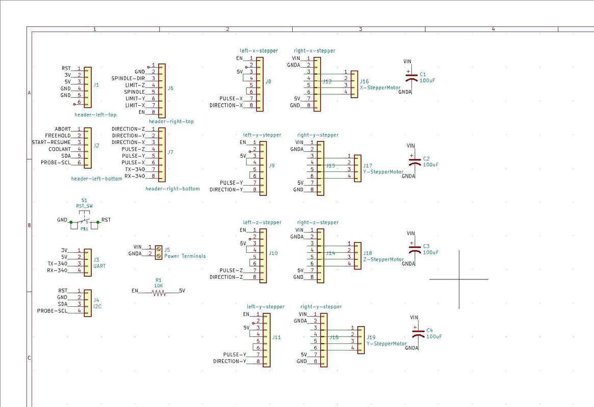 frame & supports cad model