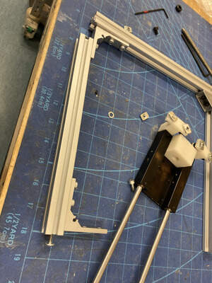 y-axis stage cad model