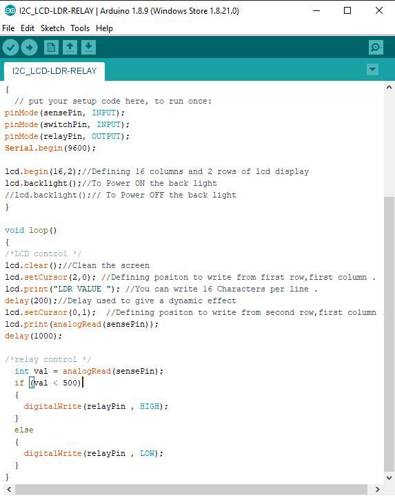 lcd relay-code