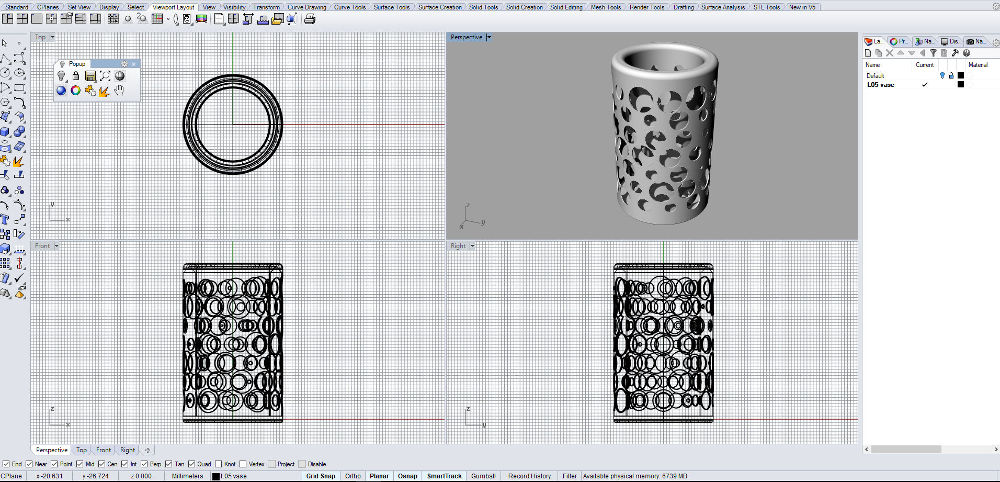 Vase in Cura
