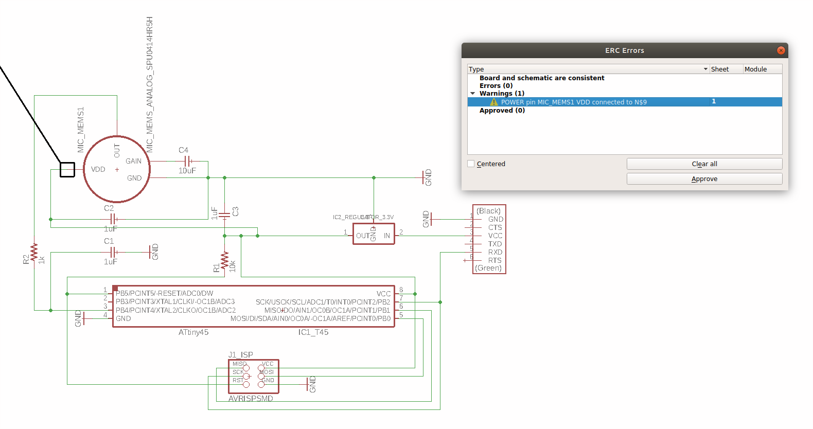 Schematic ERC