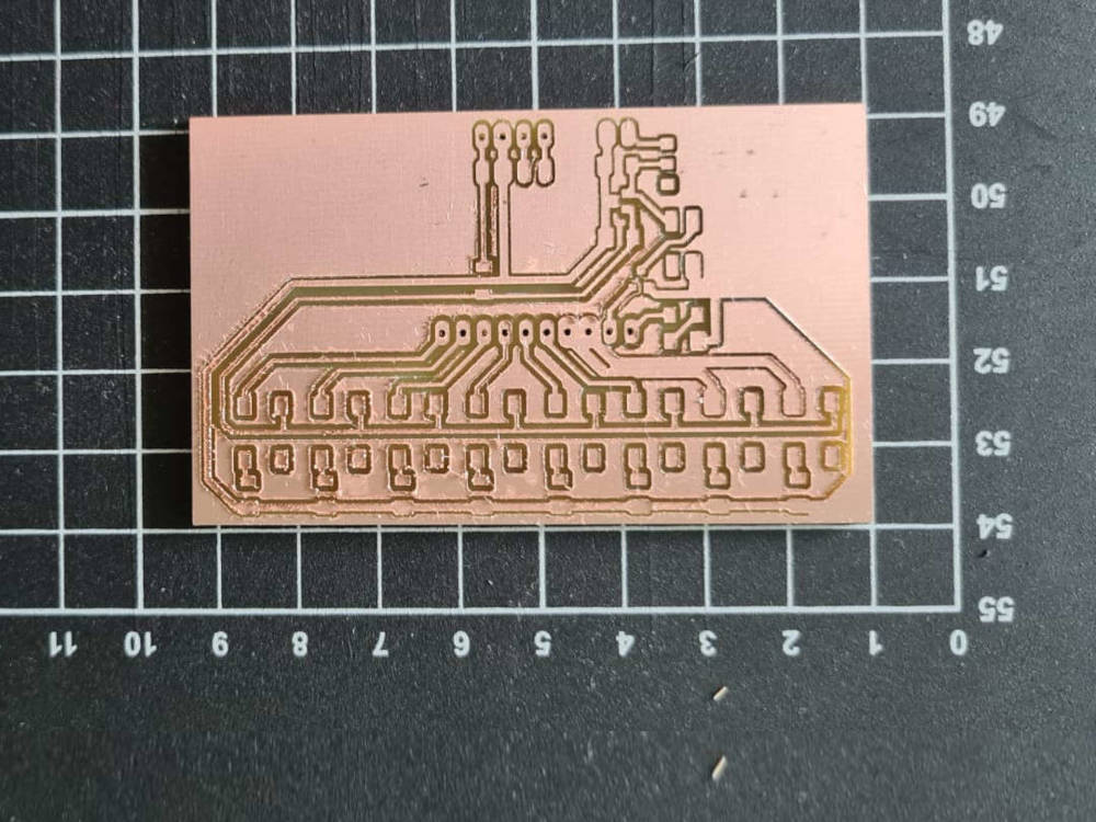 CNC milling the breakout board