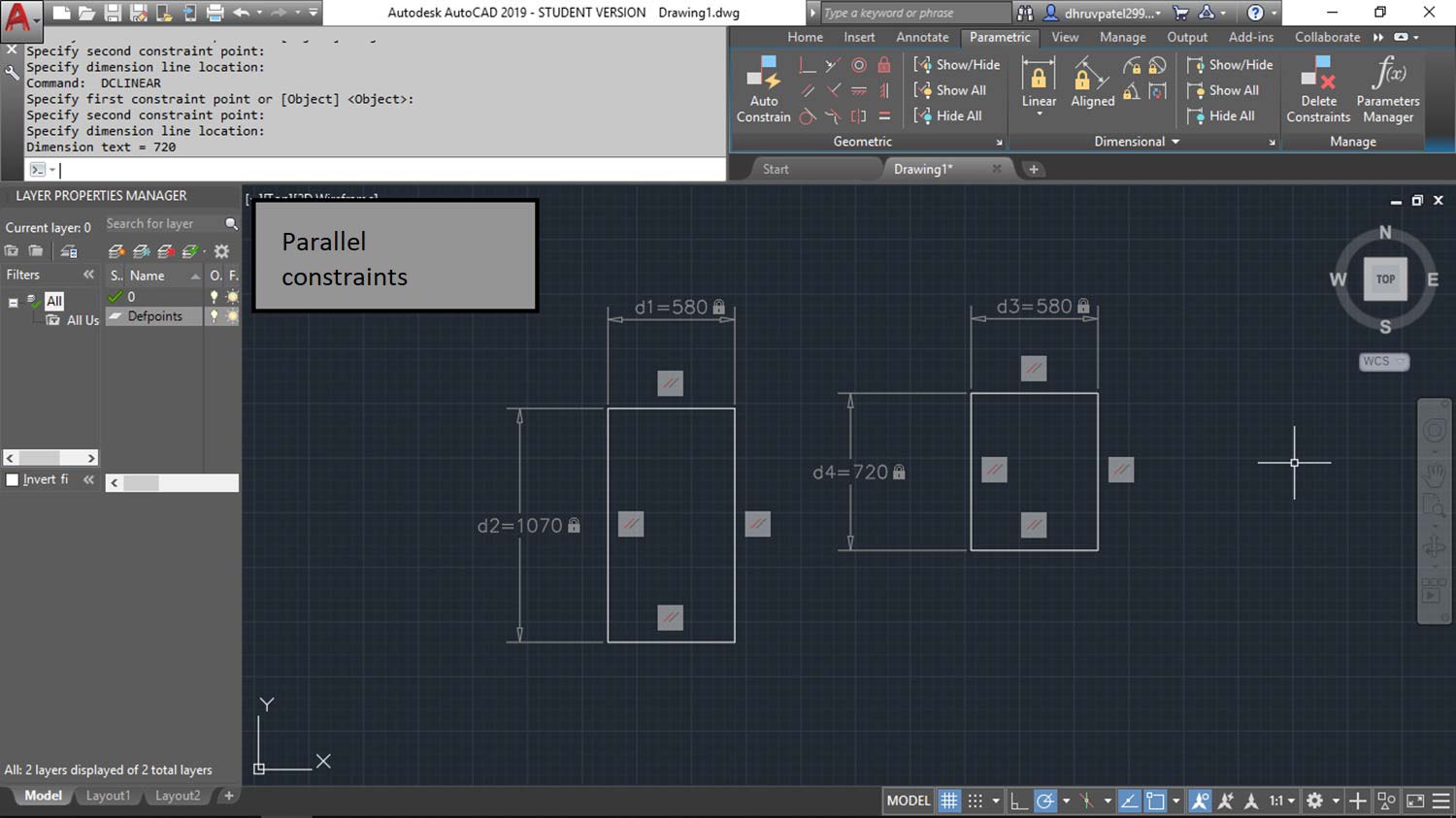 Autodesk Drafting work