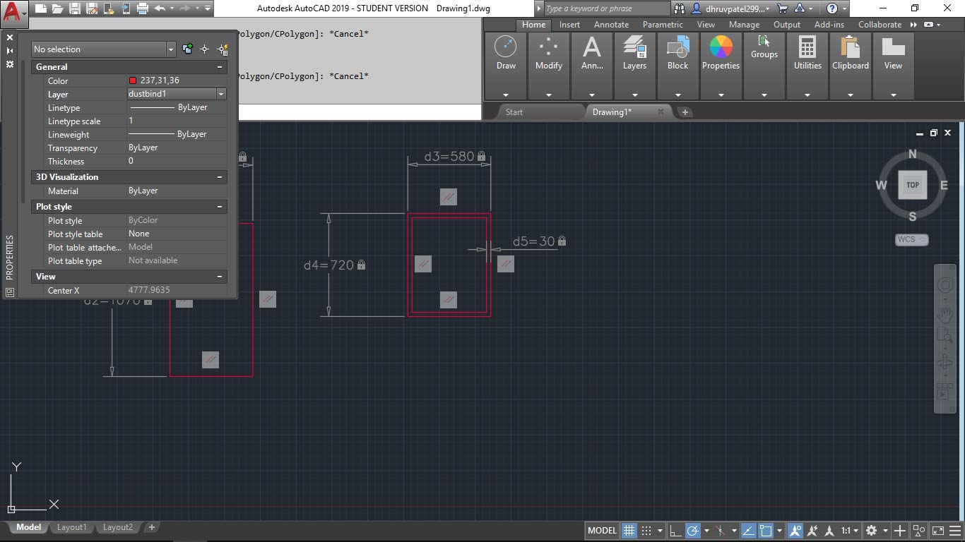 Autodesk Drafting work