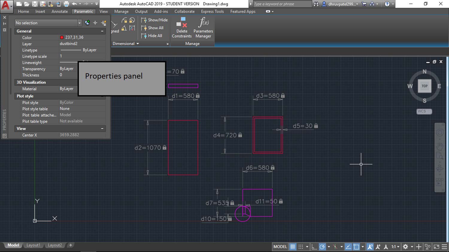 Autodesk Drafting work